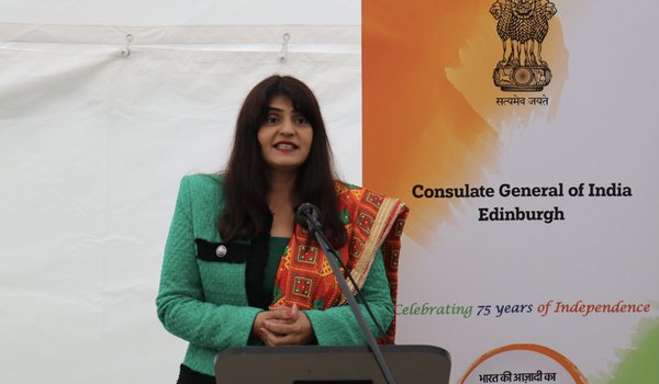 Pam Gosal at the 75th Indian Independence Day celebrations_1