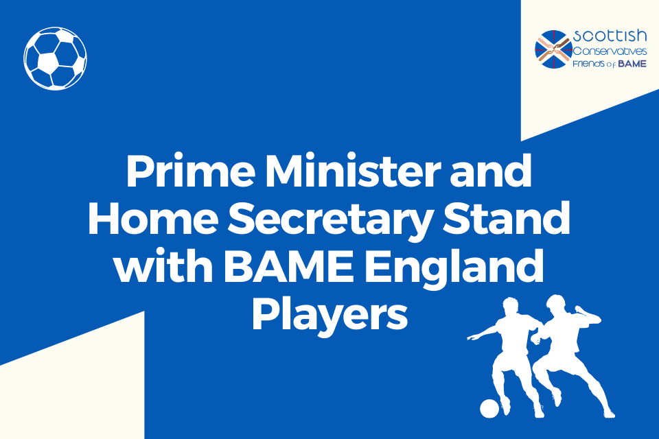 PM and Home Secretary Stand with BAME England Players Blog Photo