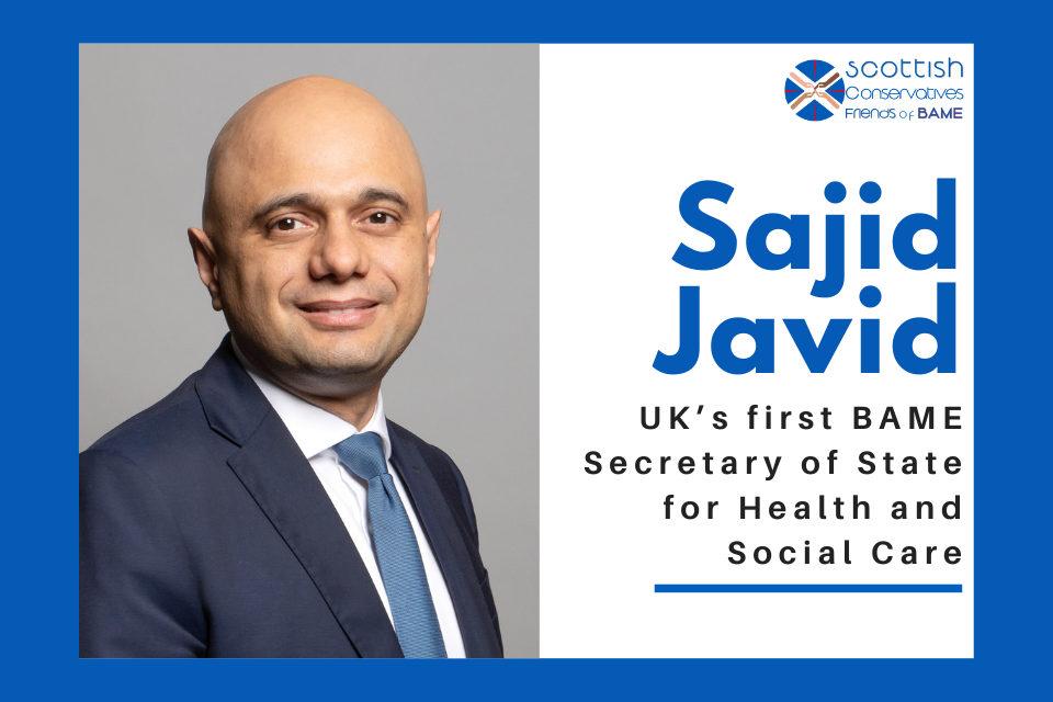 Sajid Javid UK's First Bame Secretary Blog Photo