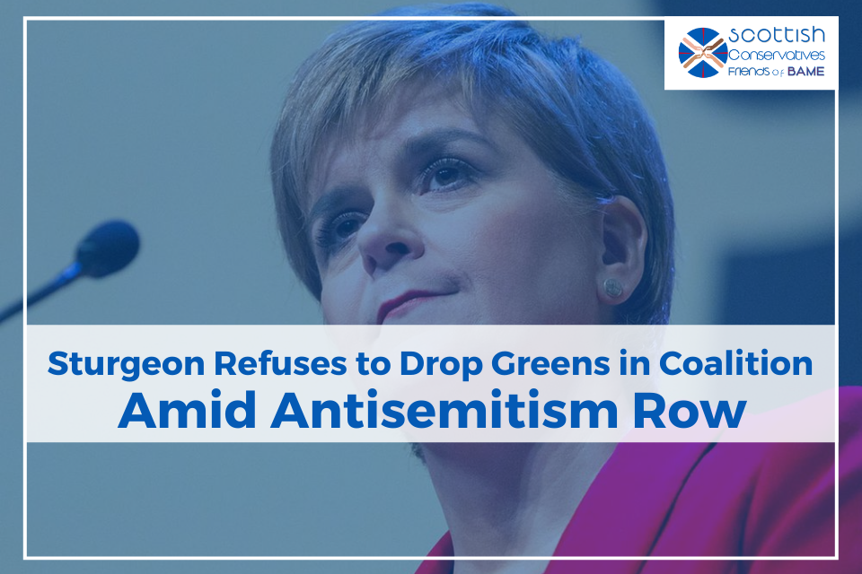 Sturgeon Refuses to Drop Greens Blog Photo