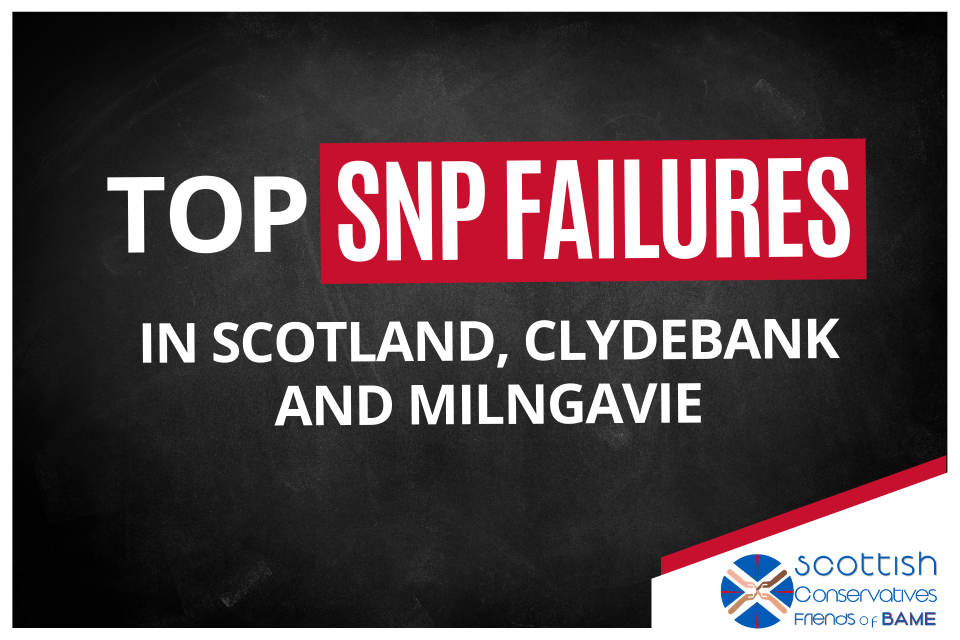 top snp failures in scotland, clydebank and milngavie